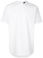 Dsquared2 - Collarless Short Sleeve Shirt - Men - Cotton/spandex/elastane - 48, White, Cotton/spandex/elastane