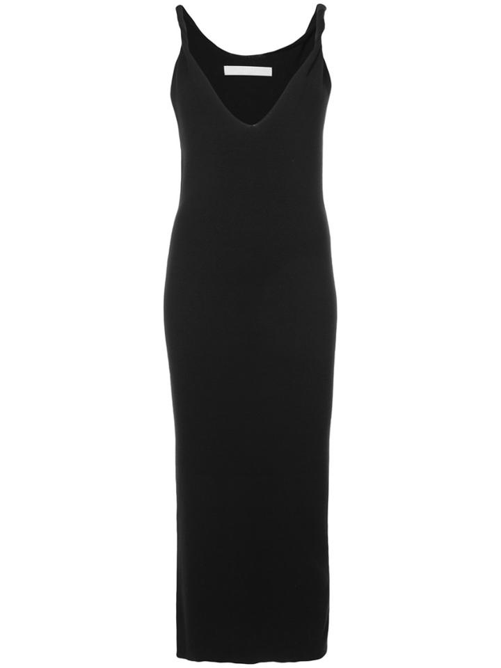 Dion Lee Twist Shoulder Dress - Black