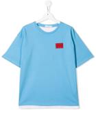 Calvin Klein Kids Chest Logo T-shirt - Blue