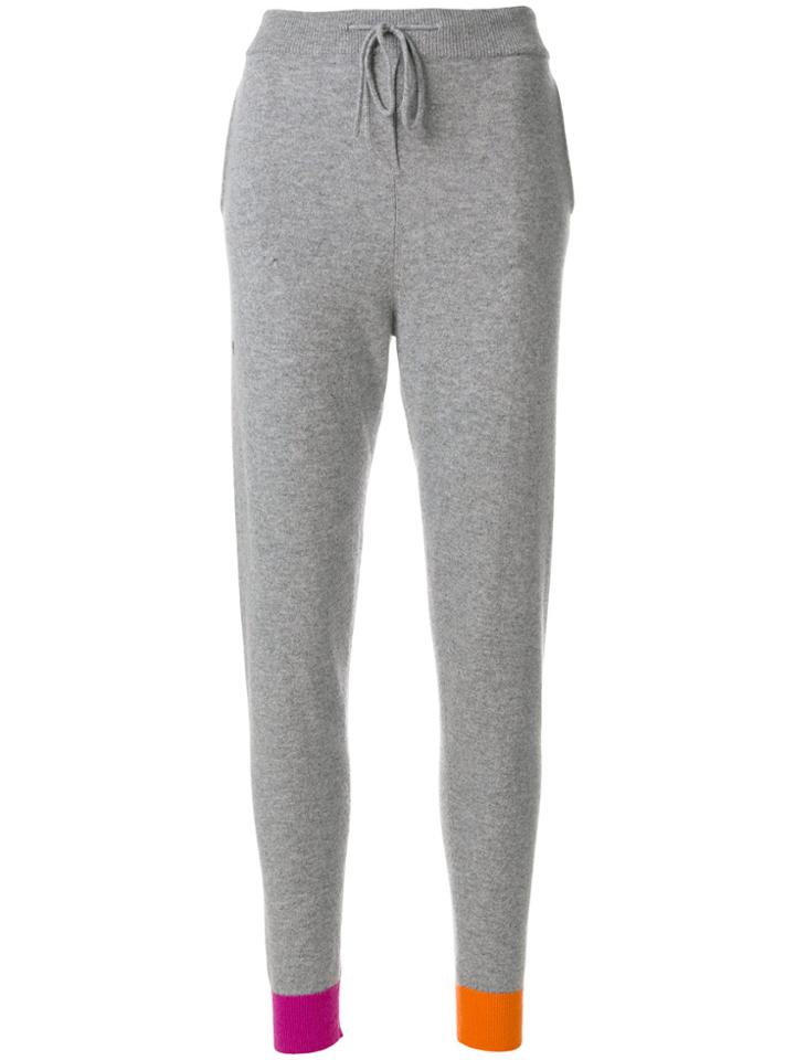 Chinti & Parker Flash Stripe Track Trousers - Grey