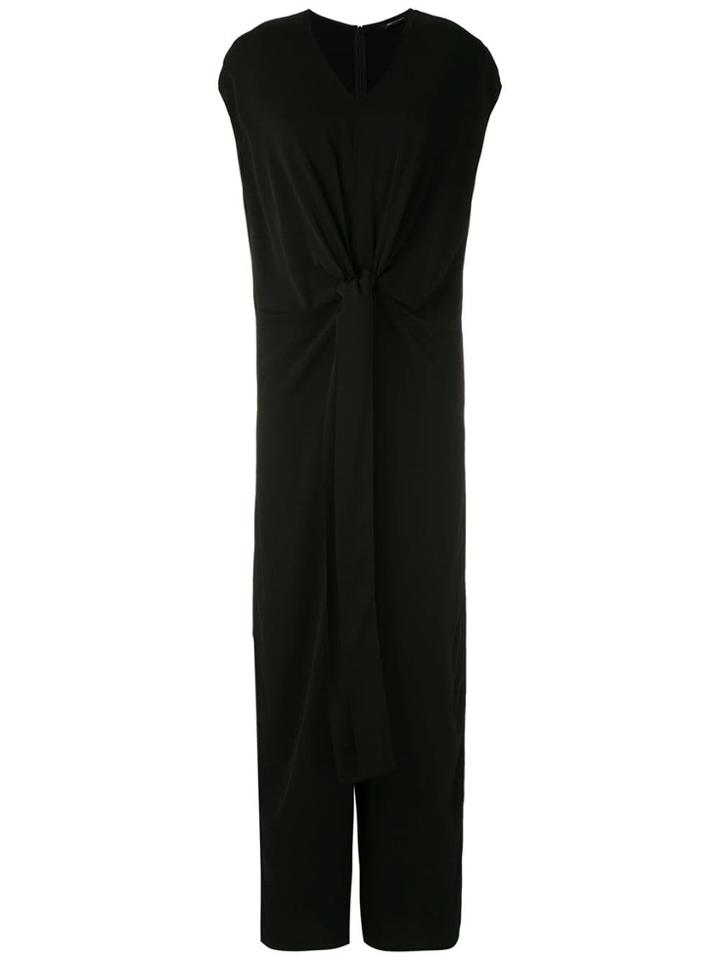 Uma Raquel Davidowicz Galax Wrap Tailored Jumpsuit - Black
