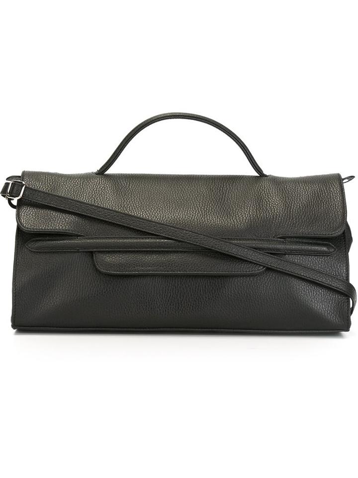 Zanellato Medium Nina Bag, Women's, Black, Leather