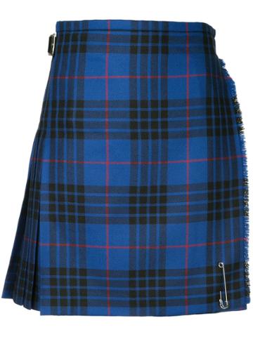 Le Kilt Plaid Skirt - Blue