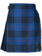 Le Kilt Plaid Skirt - Blue