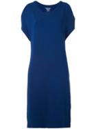 Majestic Filatures - Cold Shoulder Dress - Women - Spandex/elastane/viscose - Ii, Blue, Spandex/elastane/viscose