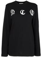 Mcq Alexander Mcqueen Goth Logo Sweatshirt, Women's, Size: Small, Black, Cotton