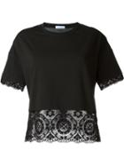 P.a.r.o.s.h. Lace Hem T-shirt