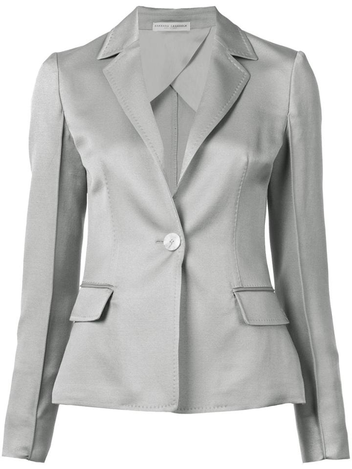 Barbara Casasola Paulista Blazer - Grey