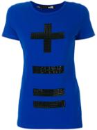 Love Moschino Graphic Print T-shirt - Blue