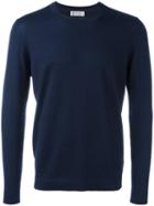 Brunello Cucinelli - Classic Crew Neck Jumper - Men - Cashmere/virgin Wool - 54, Blue, Cashmere/virgin Wool