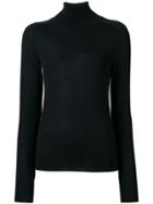 Victoria Beckham Ju Knt 7605 Aw18m Signature Merino Black