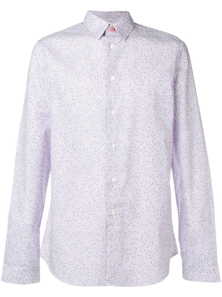 Ps Paul Smith Printed Shirt - Purple