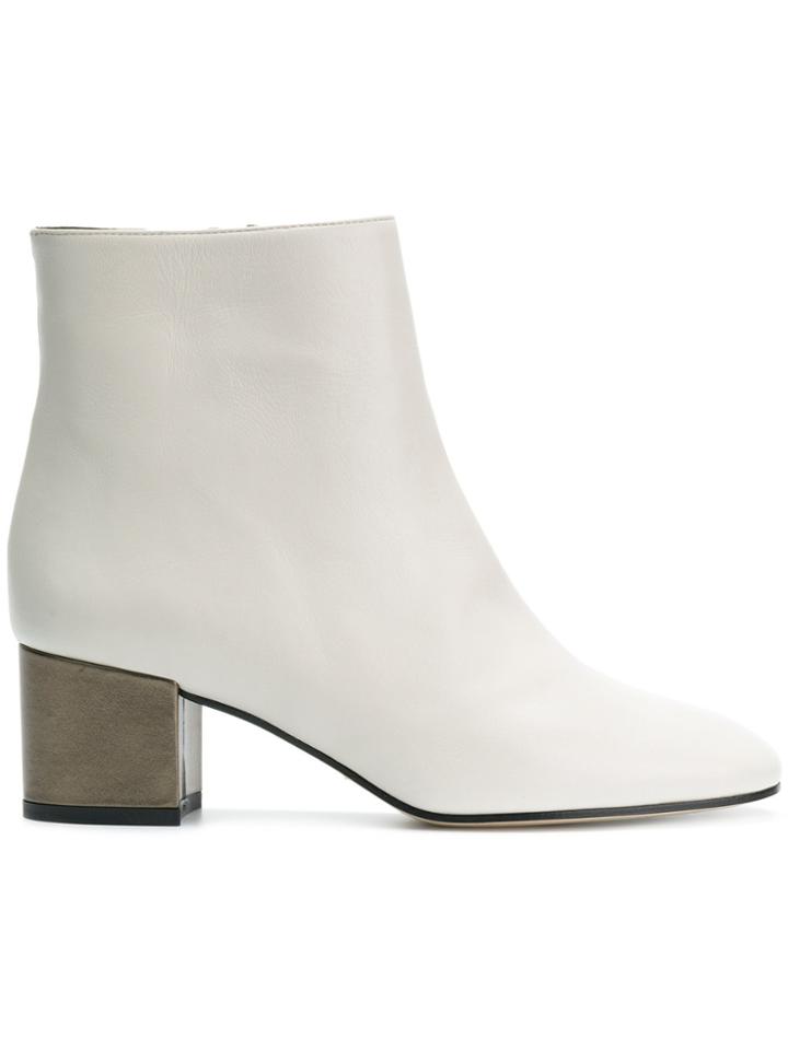 Marc Ellis High Ankle Boots - Nude & Neutrals