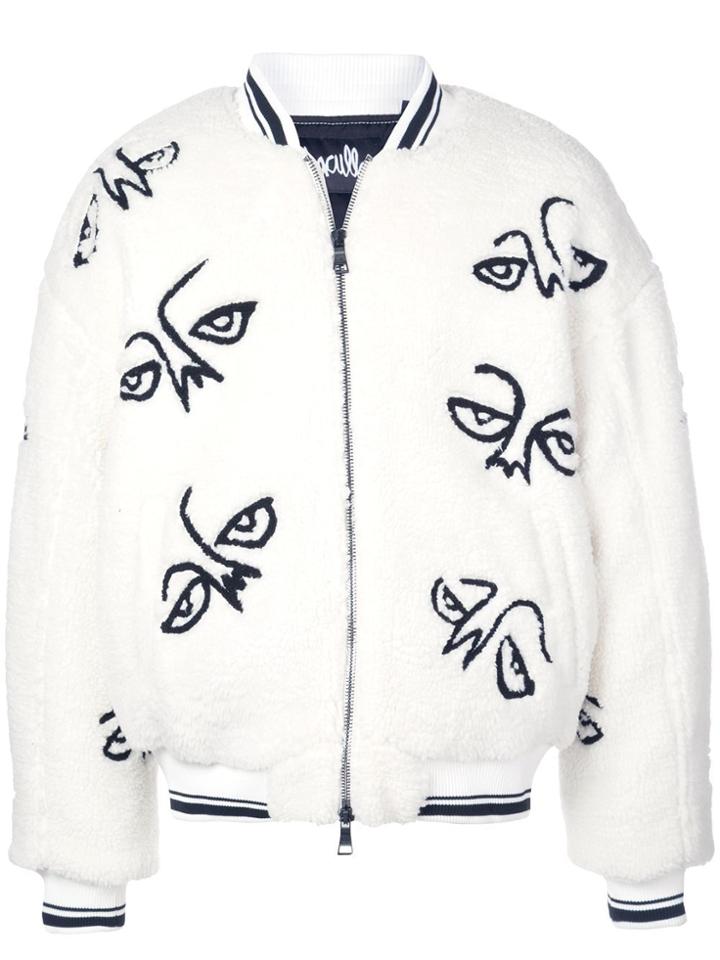 Haculla Facez Bomber Jacket - White