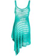 Missoni Pre-owned 1980's Open Weave Tank - Blue