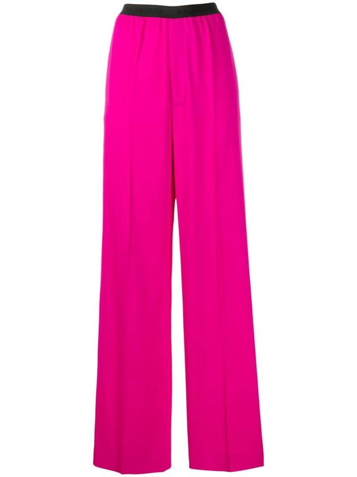 Balenciaga Wide-leg Trousers - Pink