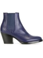 A.f.vandevorst 161x3740 Boots, Women's, Size: 38.5, Blue, Lamb Skin/leather
