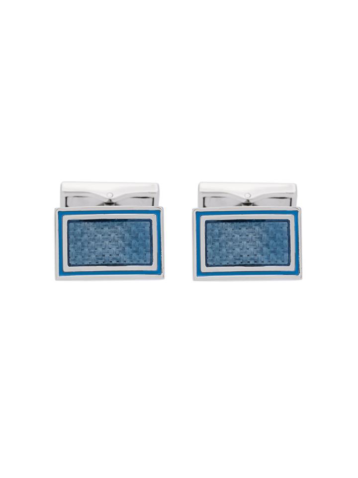 Canali Square Embellished Cufflinks - Metallic