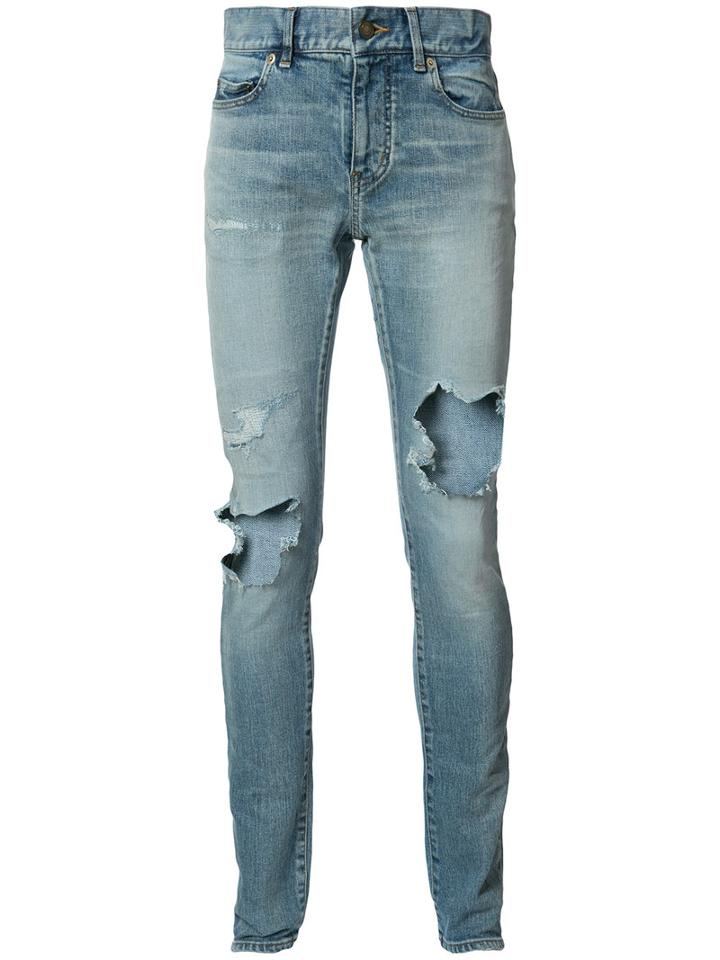 Saint Laurent - Vintage-style Jeans - Men - Cotton/spandex/elastane - 30, Blue, Cotton/spandex/elastane