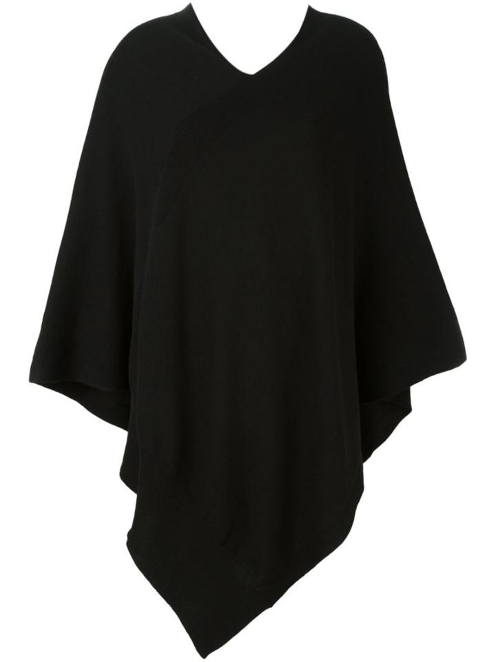 Tomas Maier Minimal Poncho, Women's, Black, Cashmere