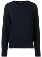 Maison Flaneur Round Neck Sweater - Blue