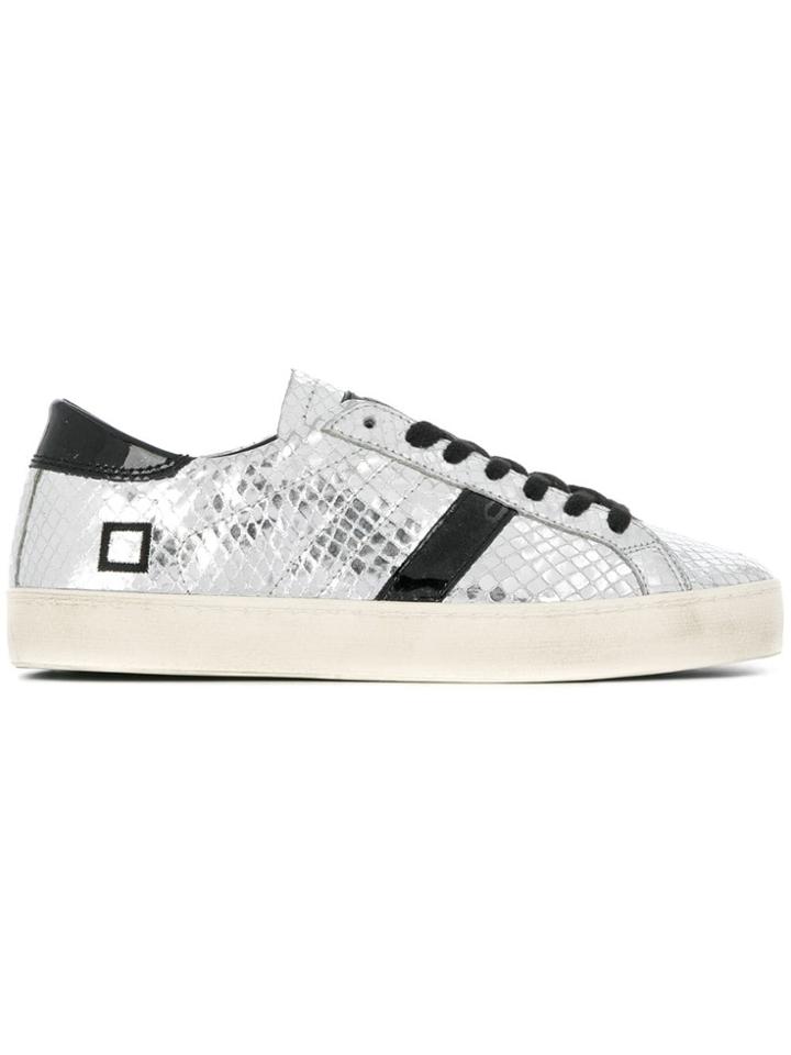 D.a.t.e. Lace-up Sneakers - Grey