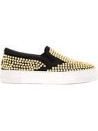 Roberto Cavalli Studded Slip-on Sneakers
