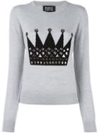 Markus Lupfer 'crown' Pullover, Women's, Size: Medium, Grey, Merino