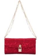 Dolce & Gabbana Dolce Clutch, Women's, Red, Cotton/silk