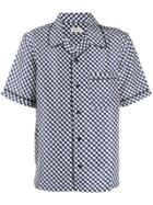 You As Printed Short Sleeve Shirt - Blue