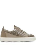 Giuseppe Zanotti Gail Panelled Sneakers - Grey