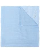 Blugirl Ruched Seam Scarf - Blue