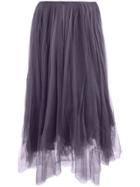 Marc Le Bihan Tulle Midi Skirt - Purple