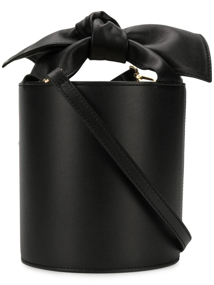 Ulla Johnson Round Bucket Bag - Black