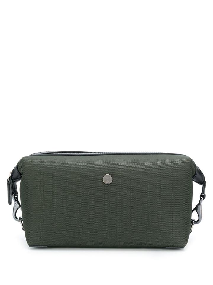 Mismo Hook-detail Washbag - Green