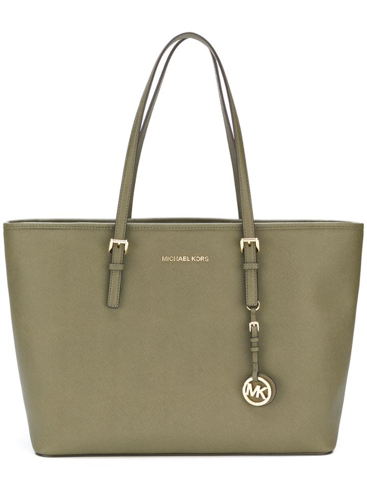 Michael Kors Jet Set Travel Tote Bag - Green