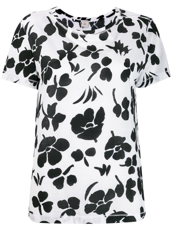 Peuterey Floral Print T-shirt - White