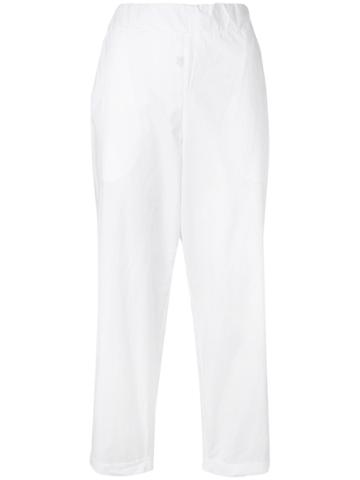 Labo Art Cropped Trousers - White