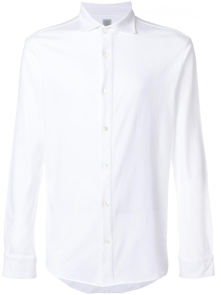 Eleventy Plain Button Shirt - White