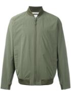 Norse Projects Zip Bomber Jacket, Men's, Size: Medium, Green, Cotton/polyamide