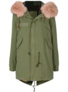 Mr & Mrs Italy Fur Trimmed Parka - Green