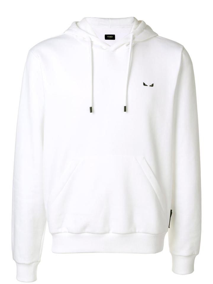 Fendi Monster Eye Hoodie - White