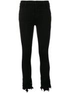 J Brand Slim Cropped Trousers - Black