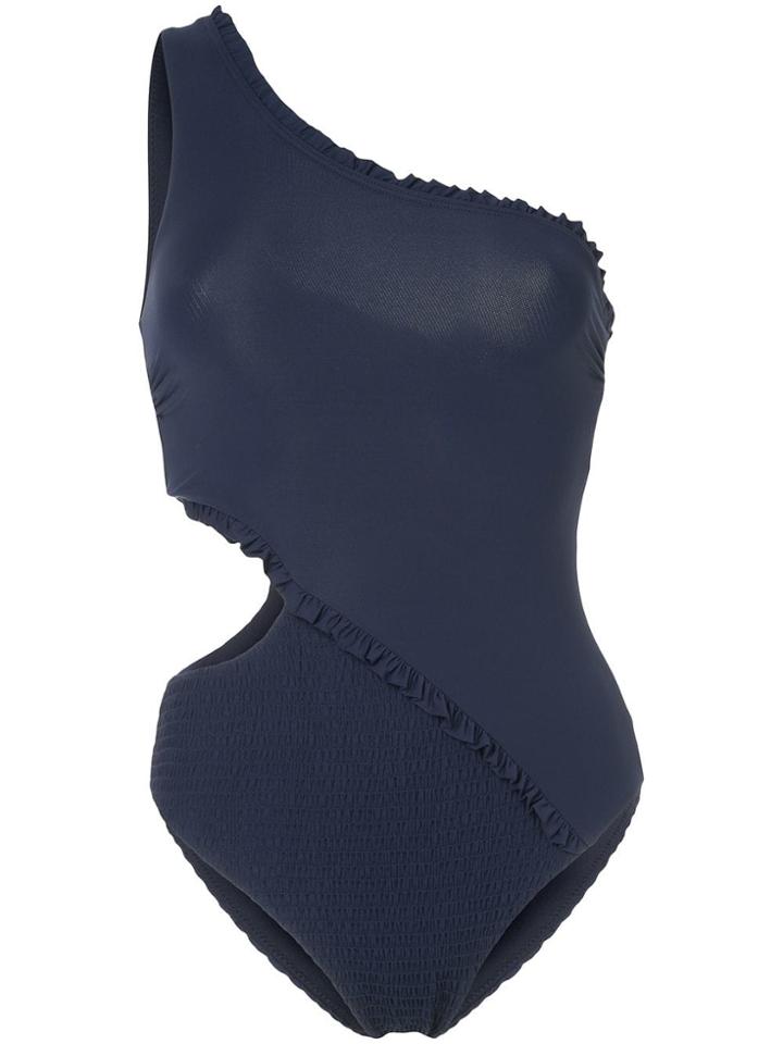 Suboo Cut-out Detail Swimsuit - Blue