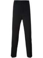Ami Alexandre Mattiussi Carrot Fit Trousers, Men's, Size: 40, Black, Polyester/wool