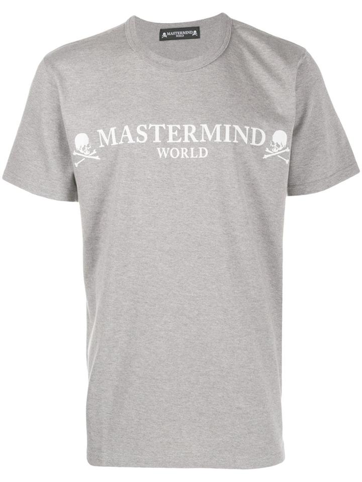 Mastermind World Logo Short-sleeve T-shirt - Grey