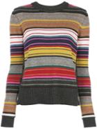 Autumn Cashmere Zip Front Knit Hoodie - Grey