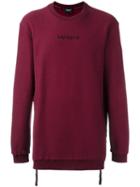Numero00 My Mind Print Sweatshirt, Men's, Size: Xl, Pink/purple, Cotton