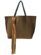 Alila Large Tassel Tote Bag - Brown