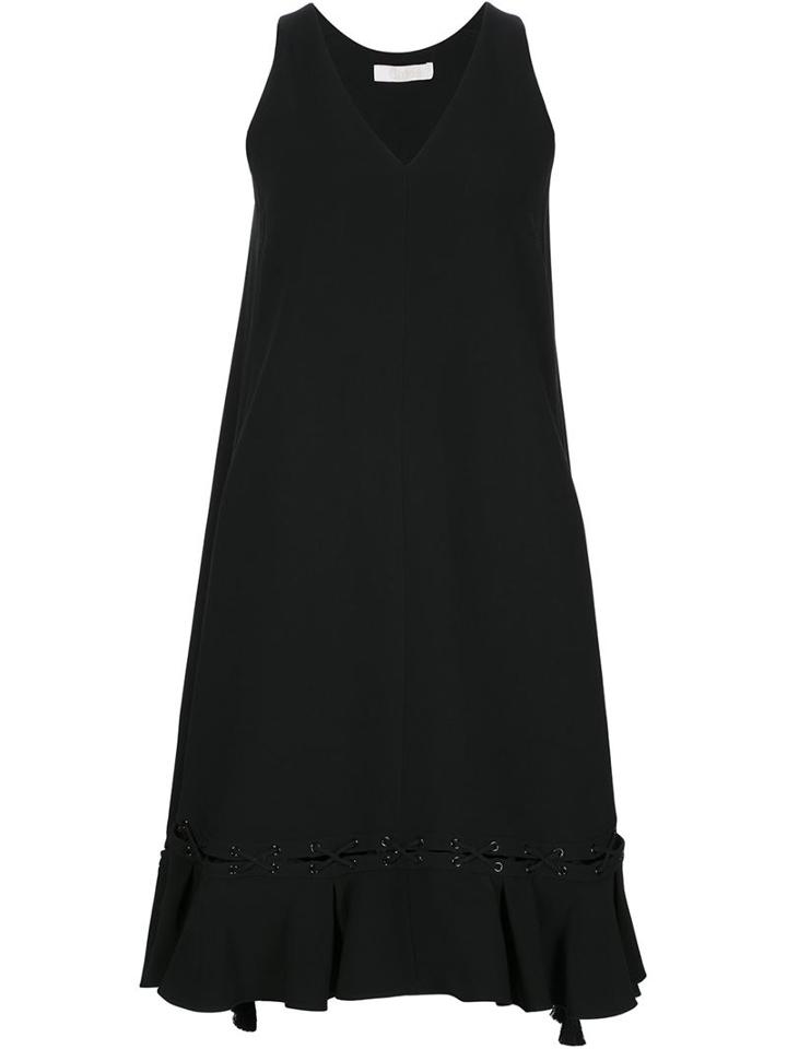 Chloé Cross-stitch Hem Dress